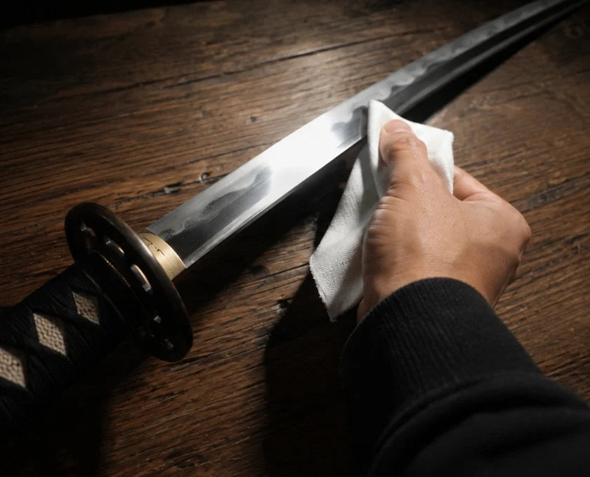 Cleaning Samurai Sword