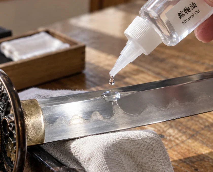 How to Prevent Rust on a Katana: Oil, Storage, and Everyday Care