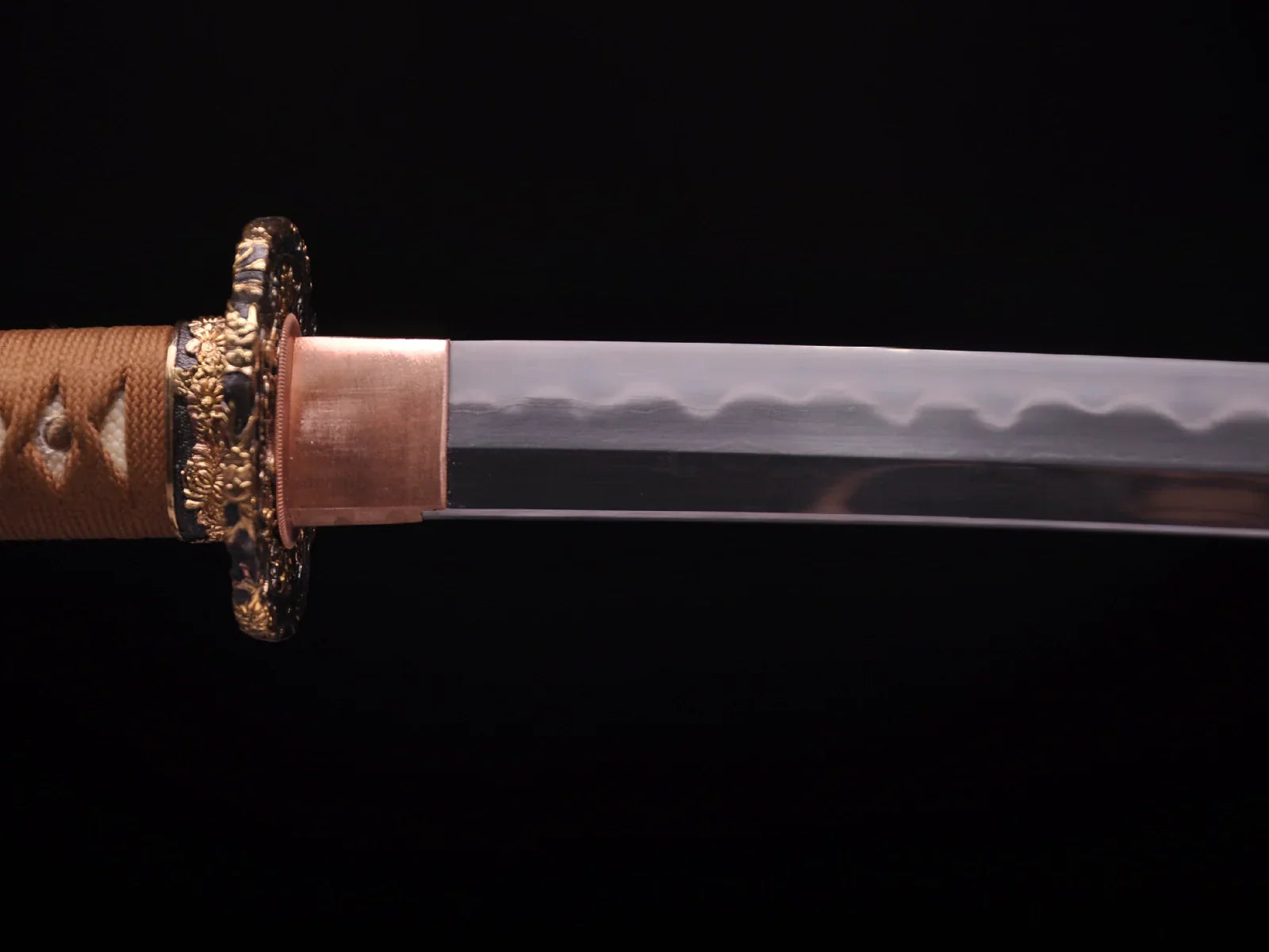 hamon of a japanese sword
