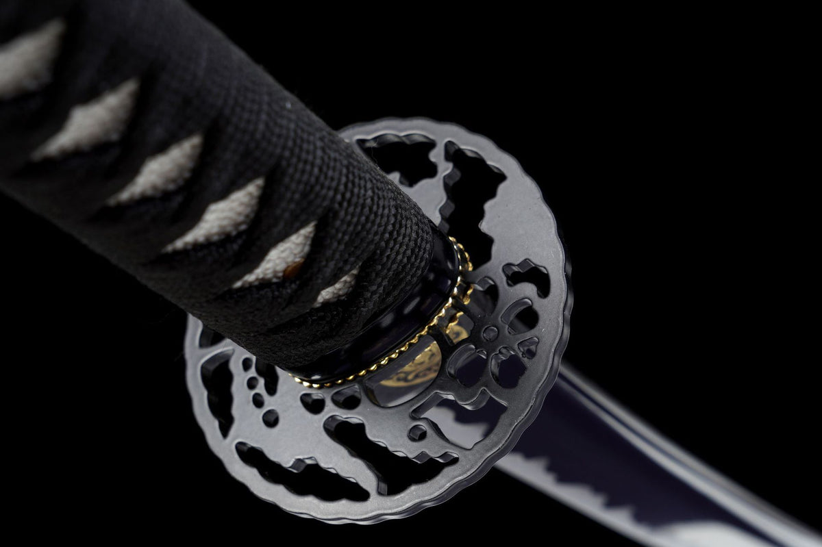 Carved Fuller Katana