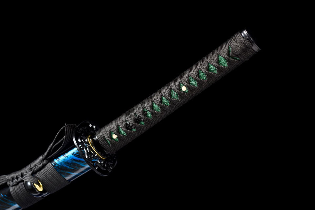 Twin Etching Katana