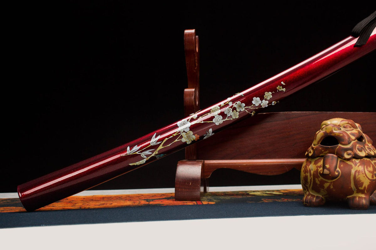 Vermilion Winding Katana