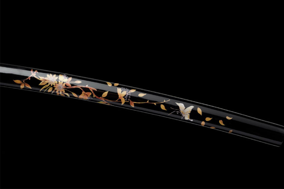Etched Wyrm Katana