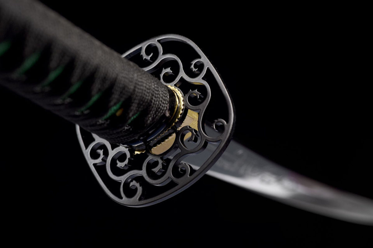 Twin Etching Katana
