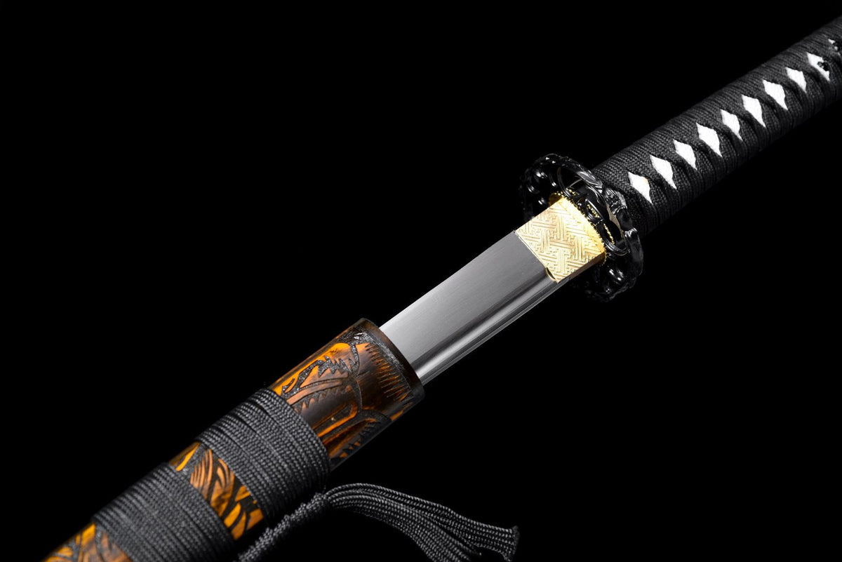 Carved Lacquer Katana