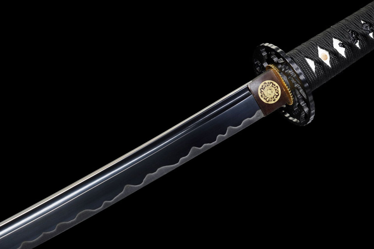 Carved Fuller Katana