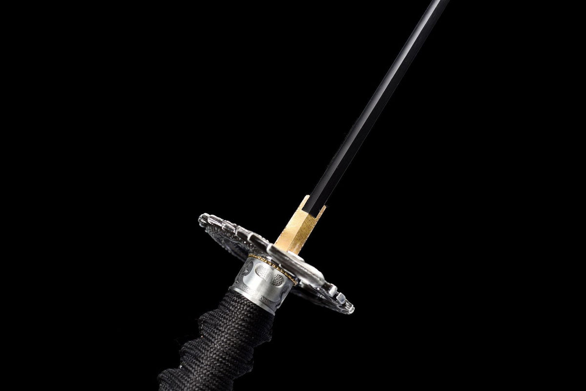 Carved Moon Katana