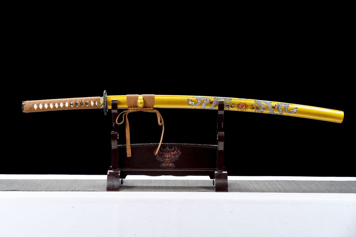 Gilded Carving Katana