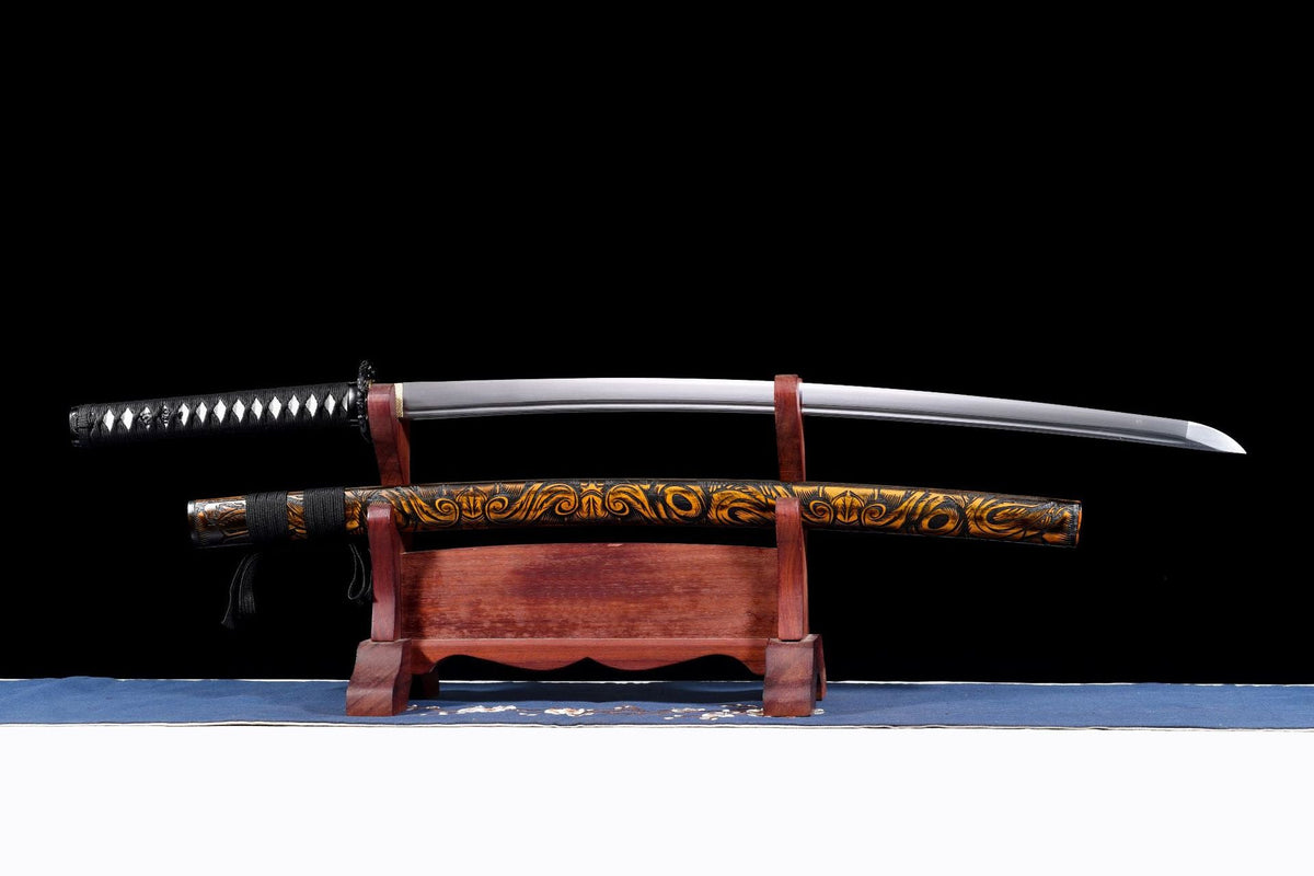 Carved Lacquer Katana