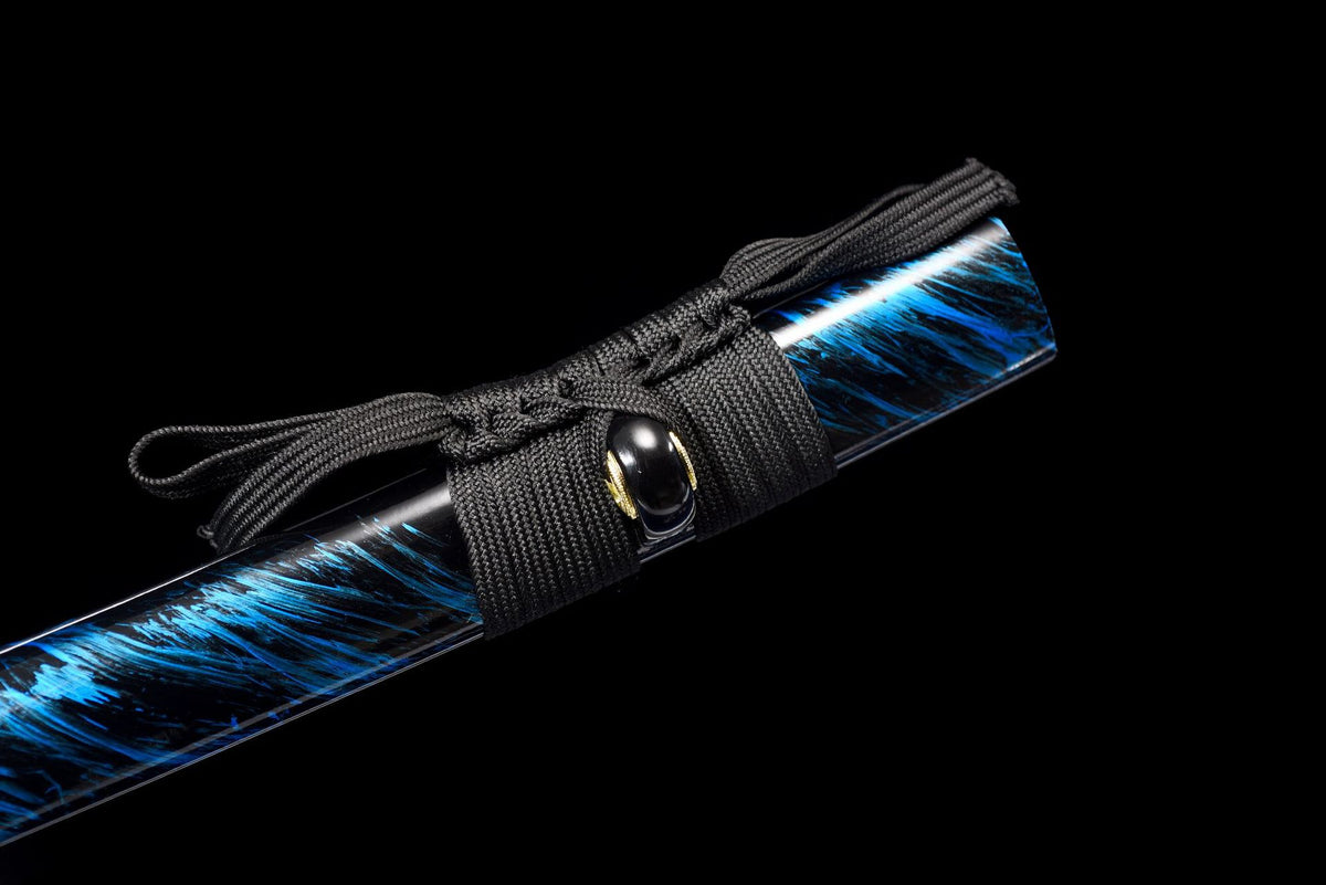 Twin Etching Katana