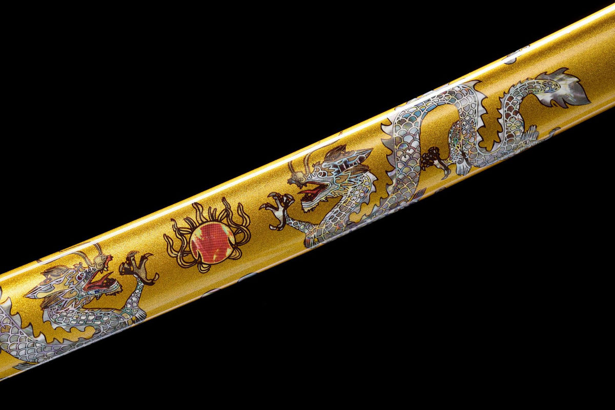 Gilded Carving Katana