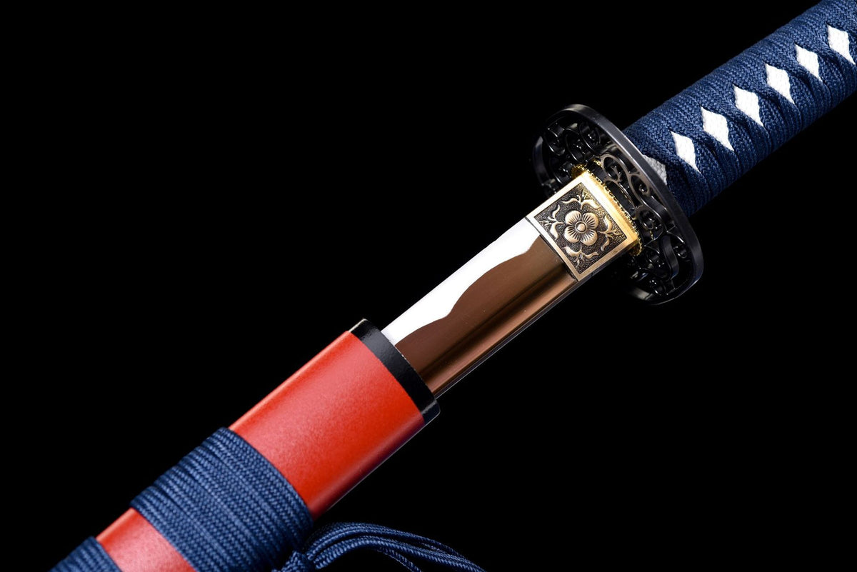 Gilded Blue Katana