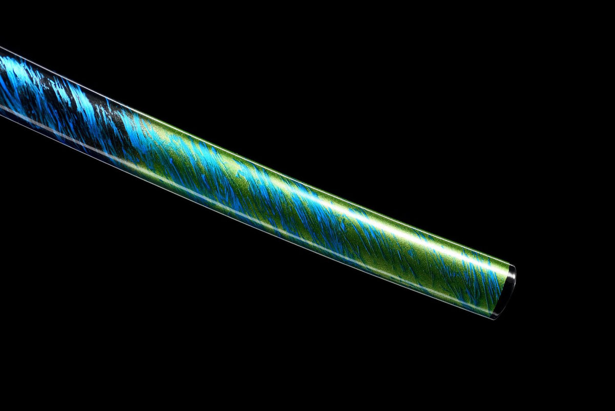 Twin Etching Katana