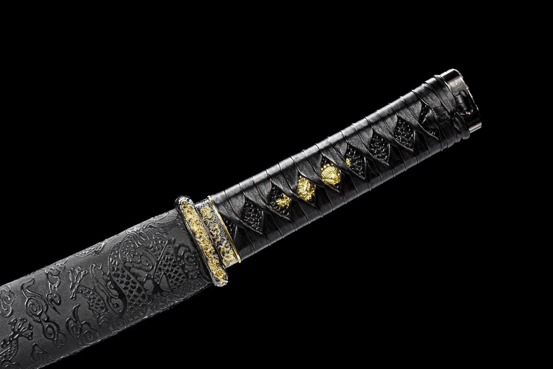 Night Black Wakizashi