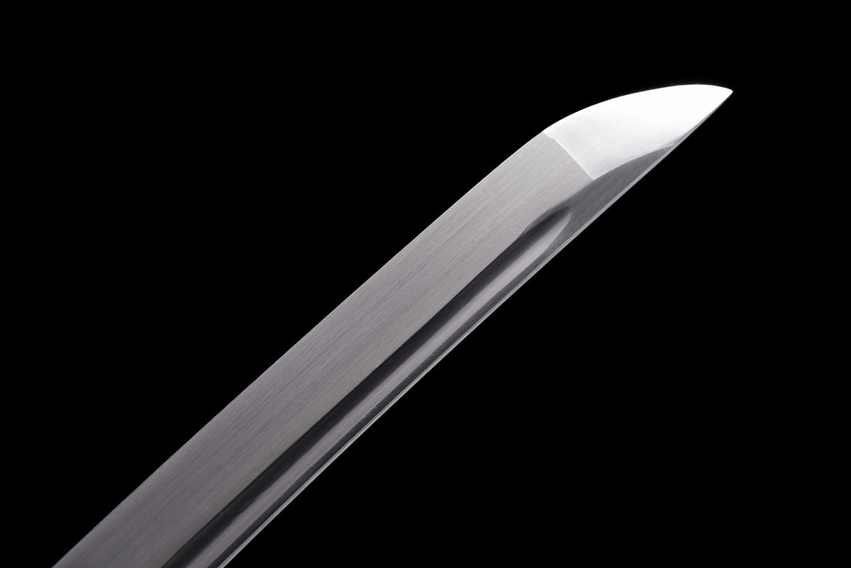 Kissaki and long bo-hi of the Sayagata Katana