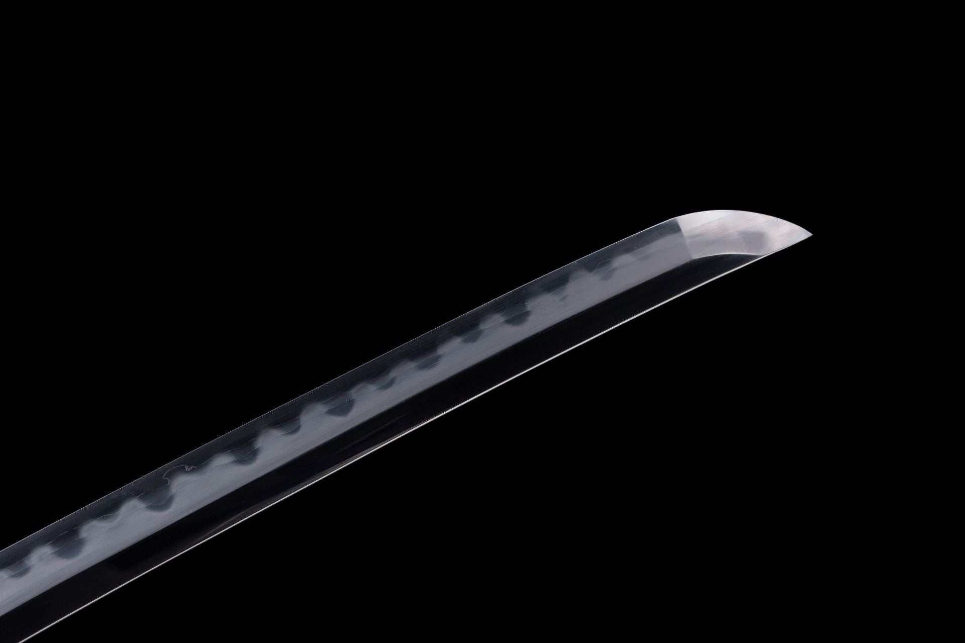 Seven-layer forged blade for a Loong katana.
