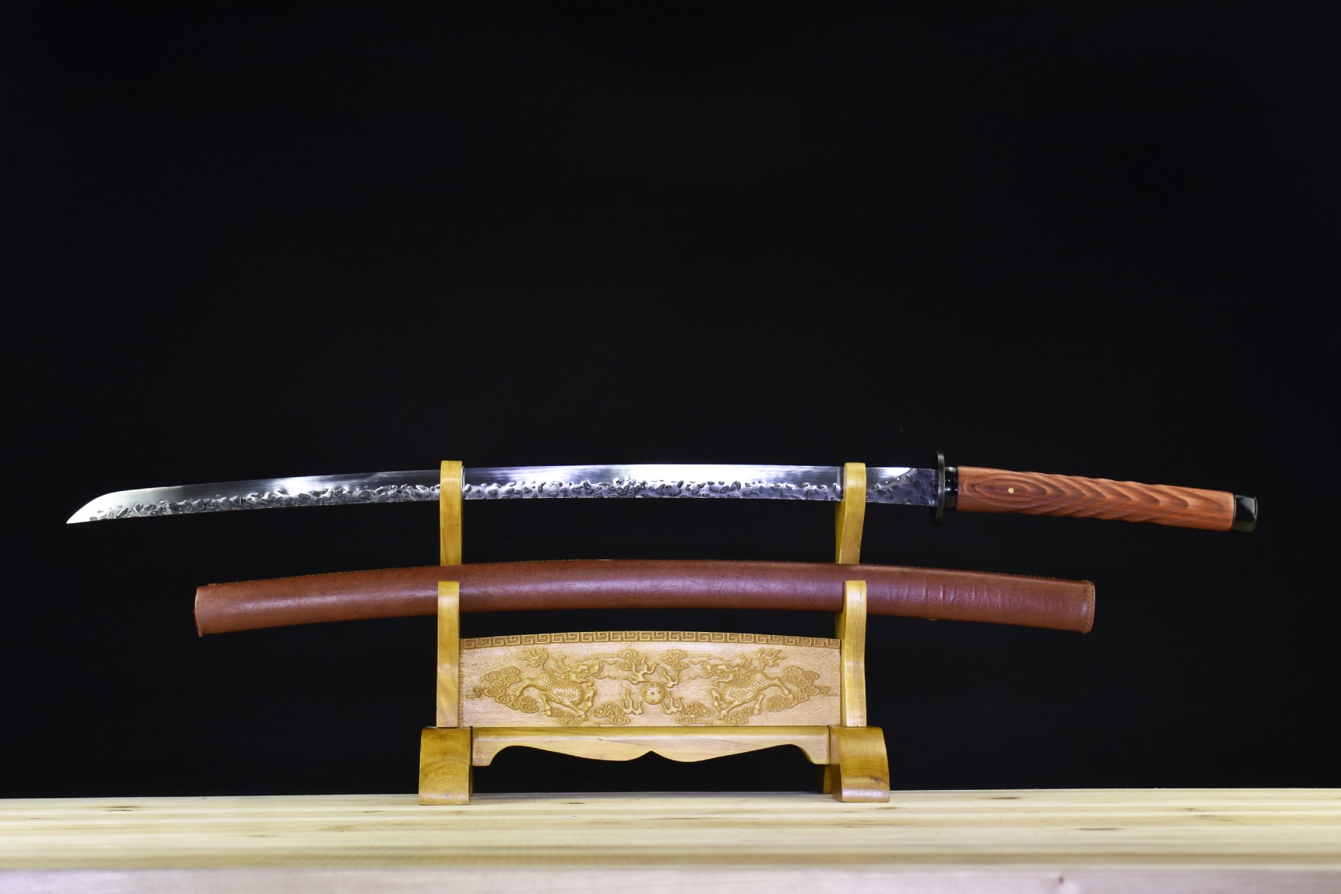 The Tachibana Ukyo real manganese steel samurai sword available for purchase