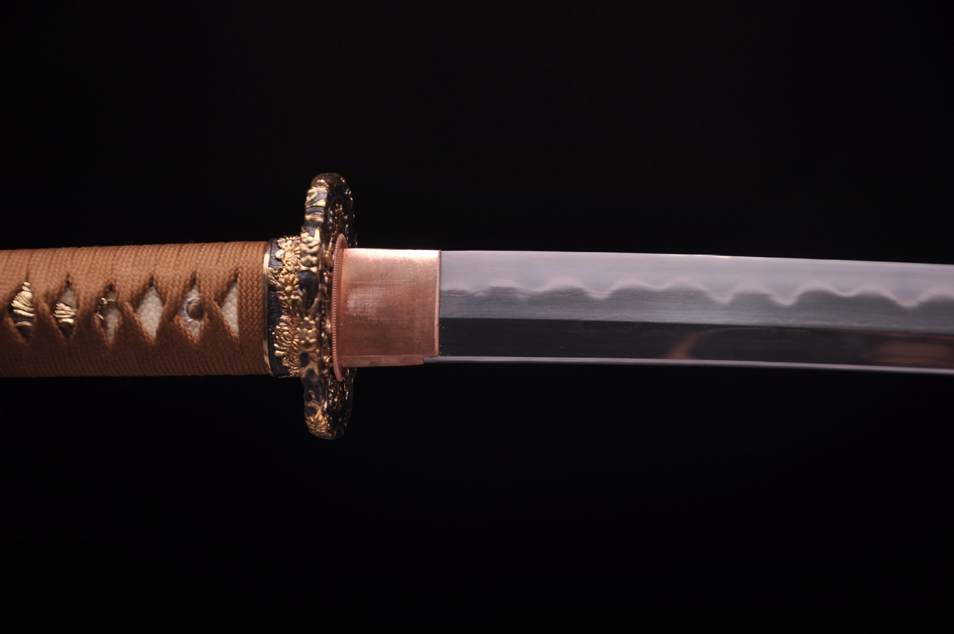 katana’s brass habaki