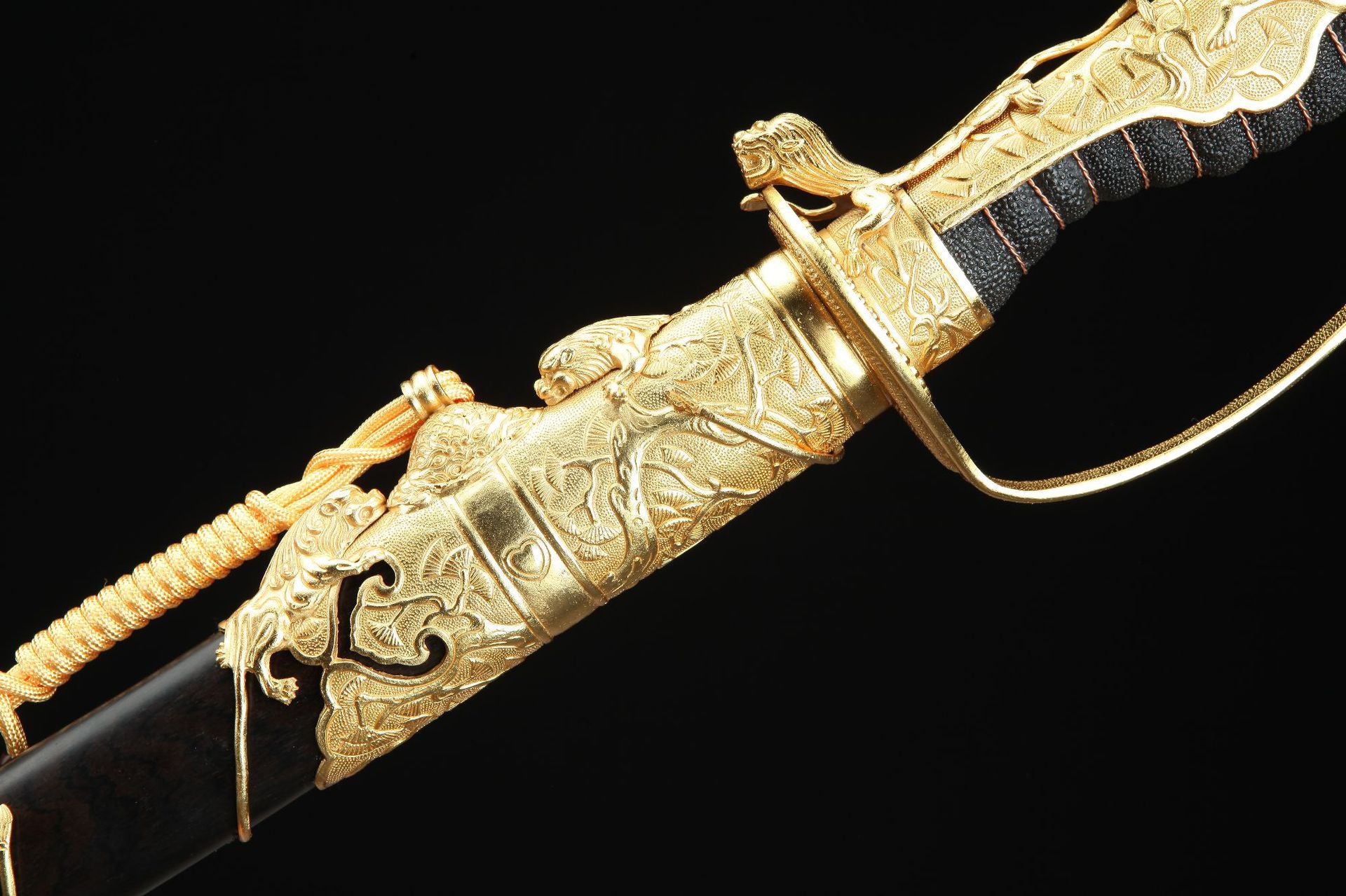 Nine Lions Sabre (24K Gold-Plated)