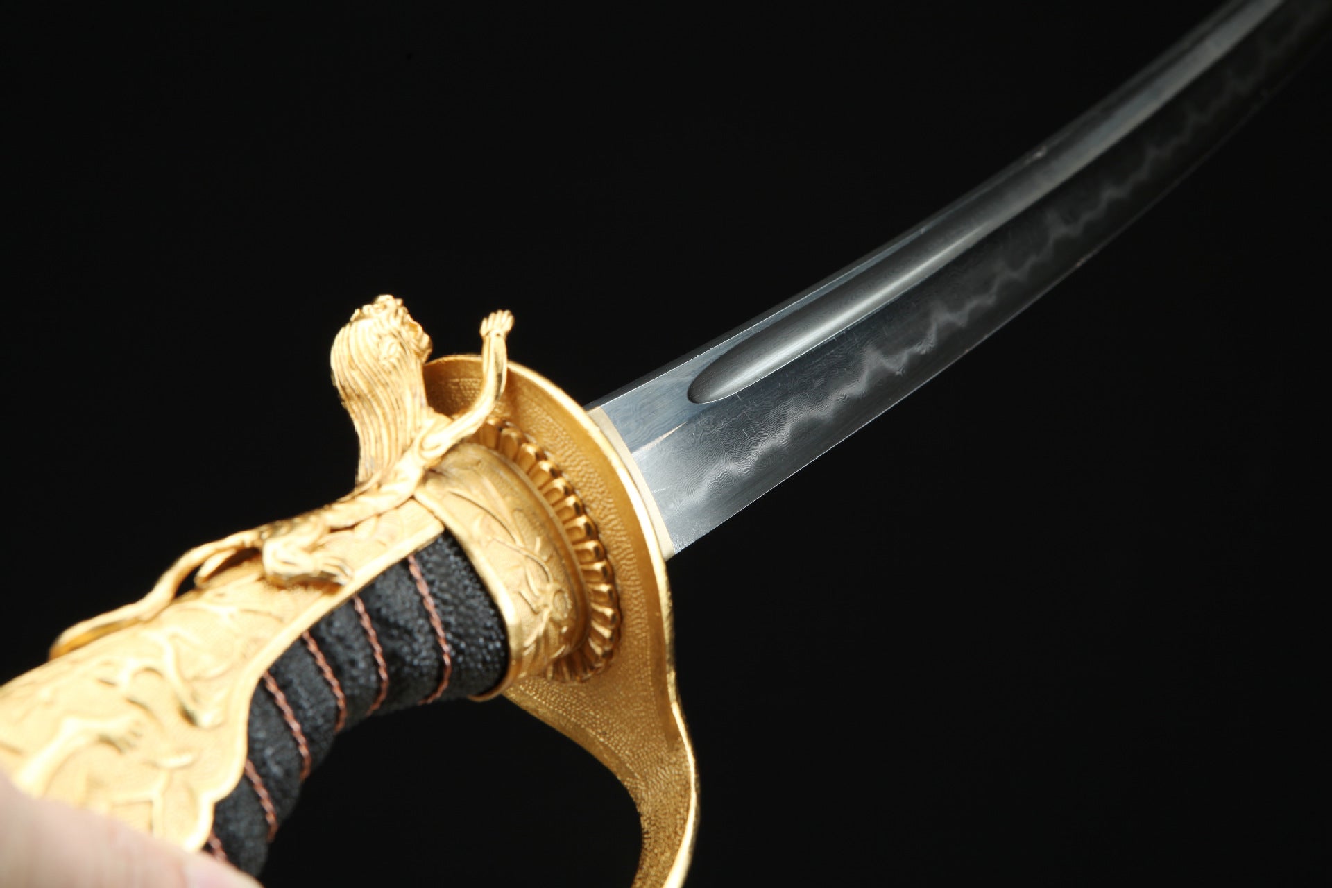 Nine Lions Sabre (24K Gold-Plated)