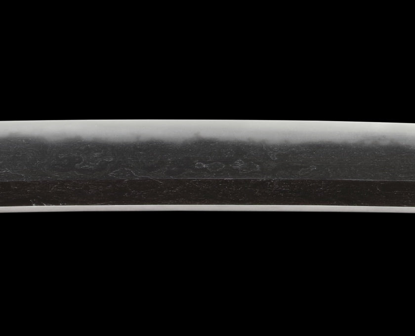 Blade jihada details of the katana crafted by swordsmith Kunimune