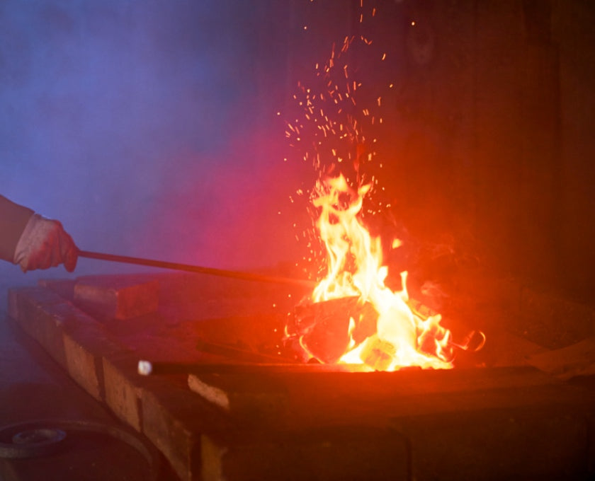 How are samurai swords forged?