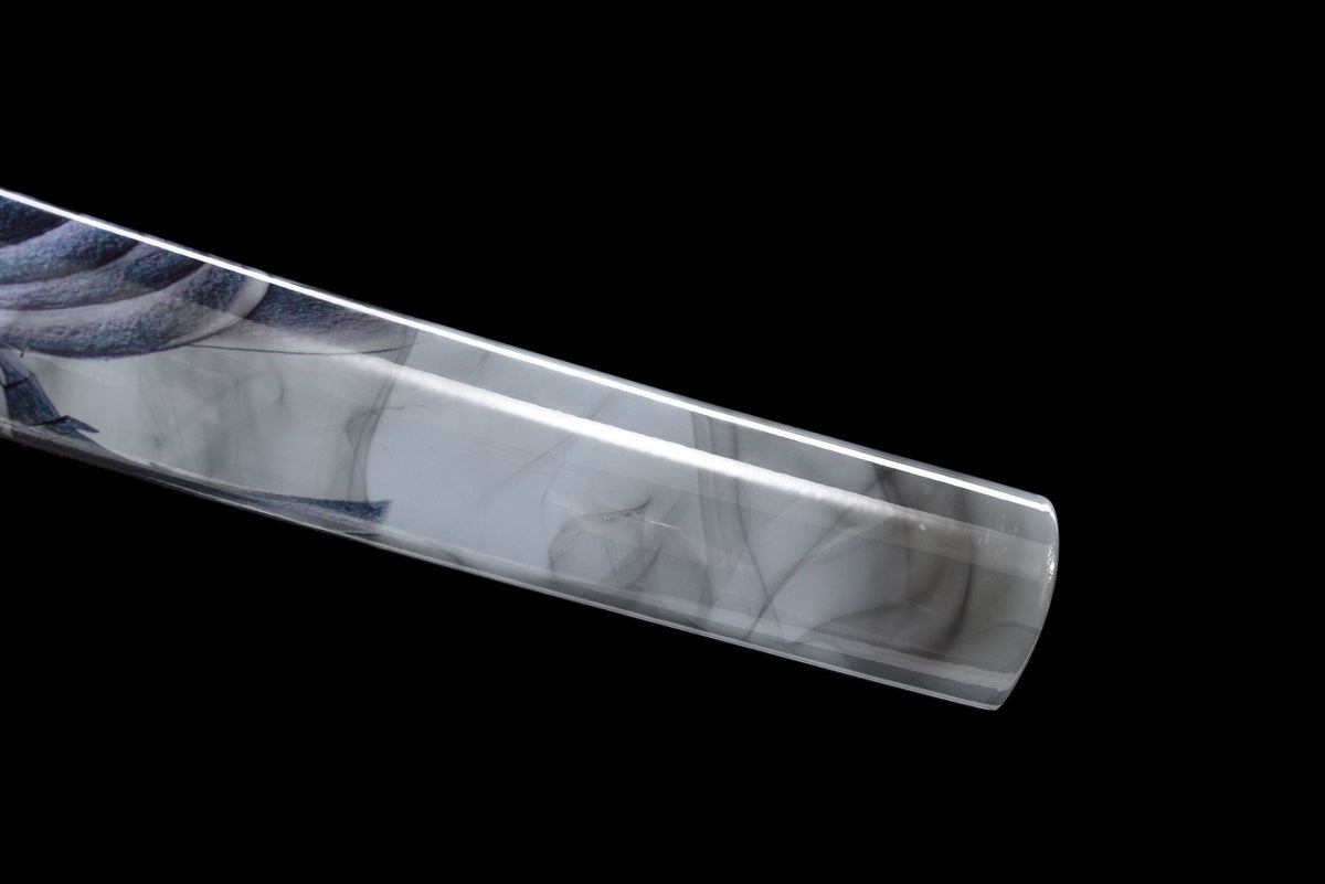 Blue-Black Rain Katana