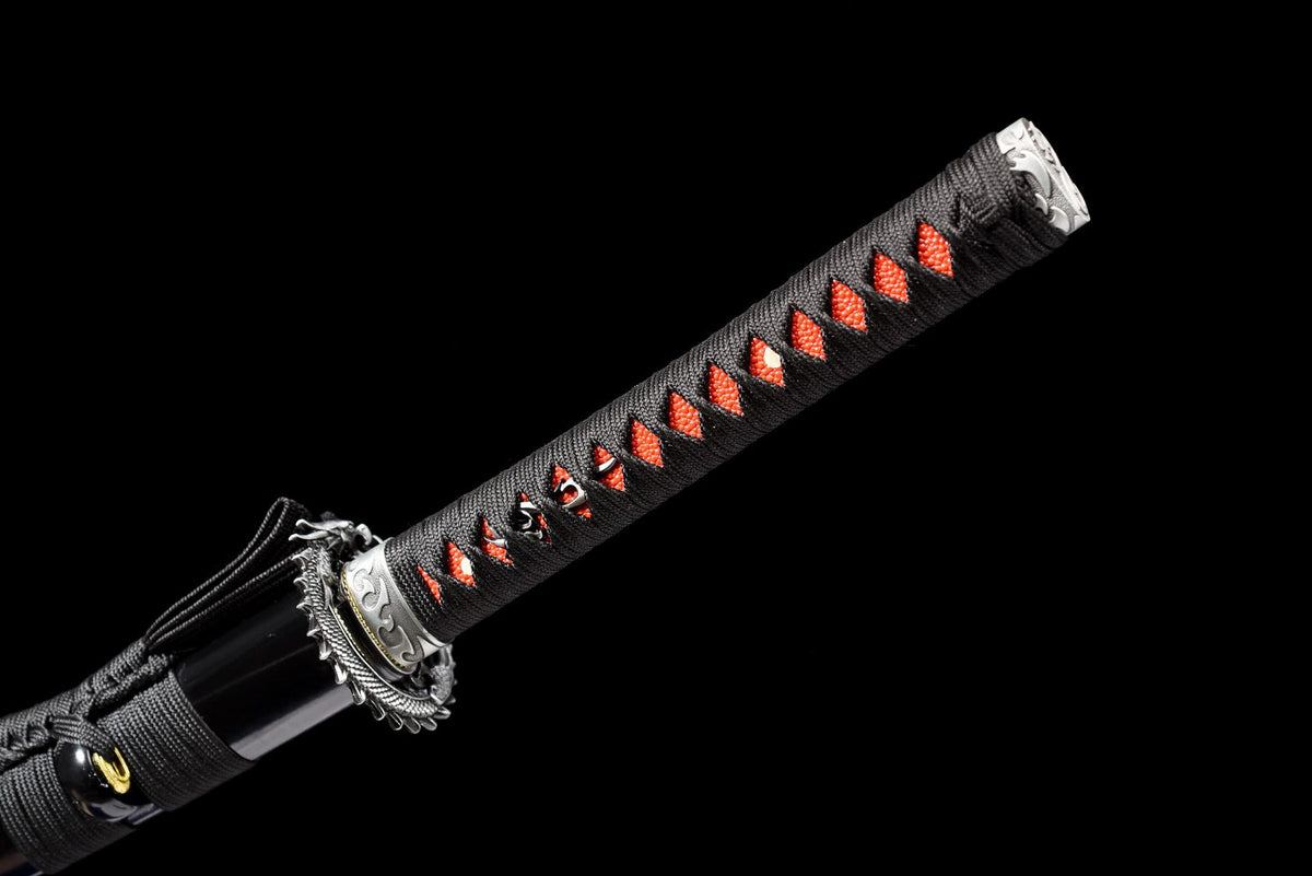 Carved Moon Katana