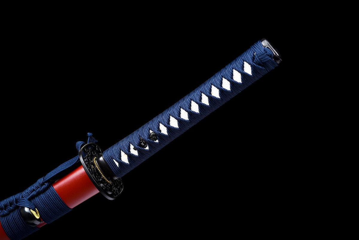 Gilded Blue Katana