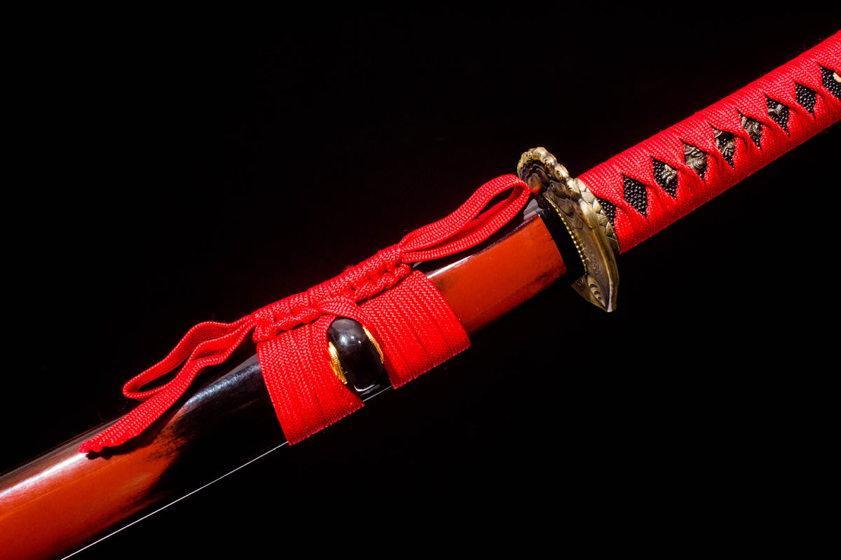 Vermilion Thread Katana
