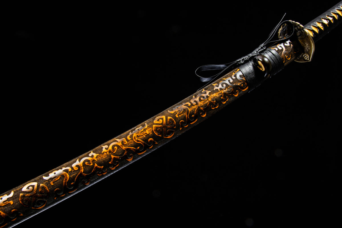 Carved Wood Katana