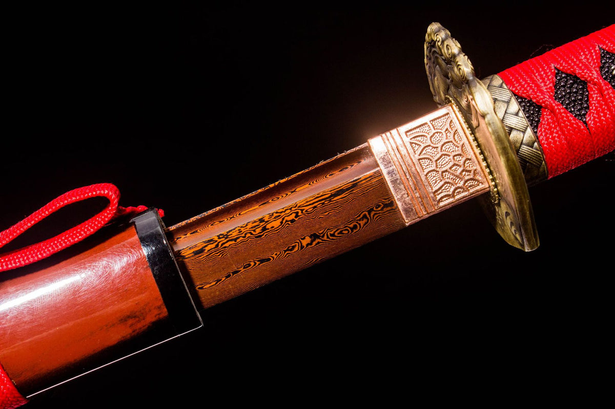 Vermilion Thread Katana