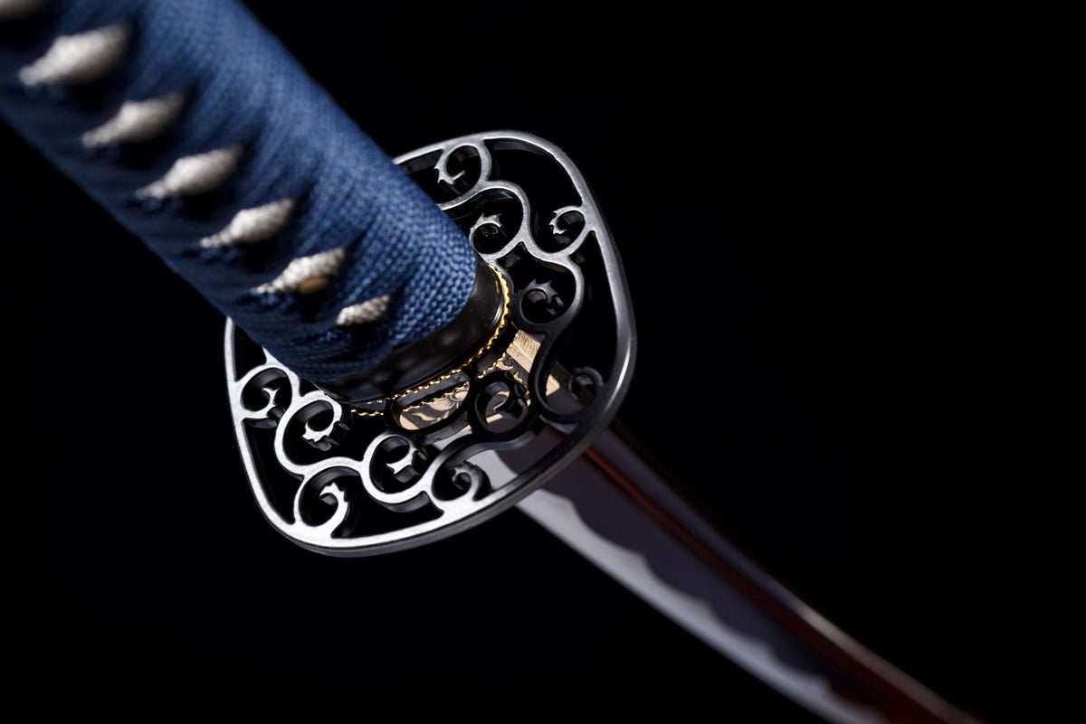 Gilded Blue Katana