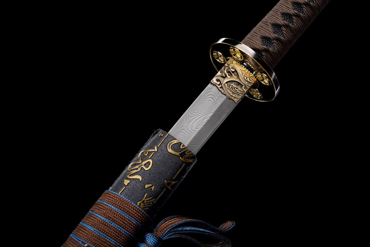 Gilded Pattern Katana
