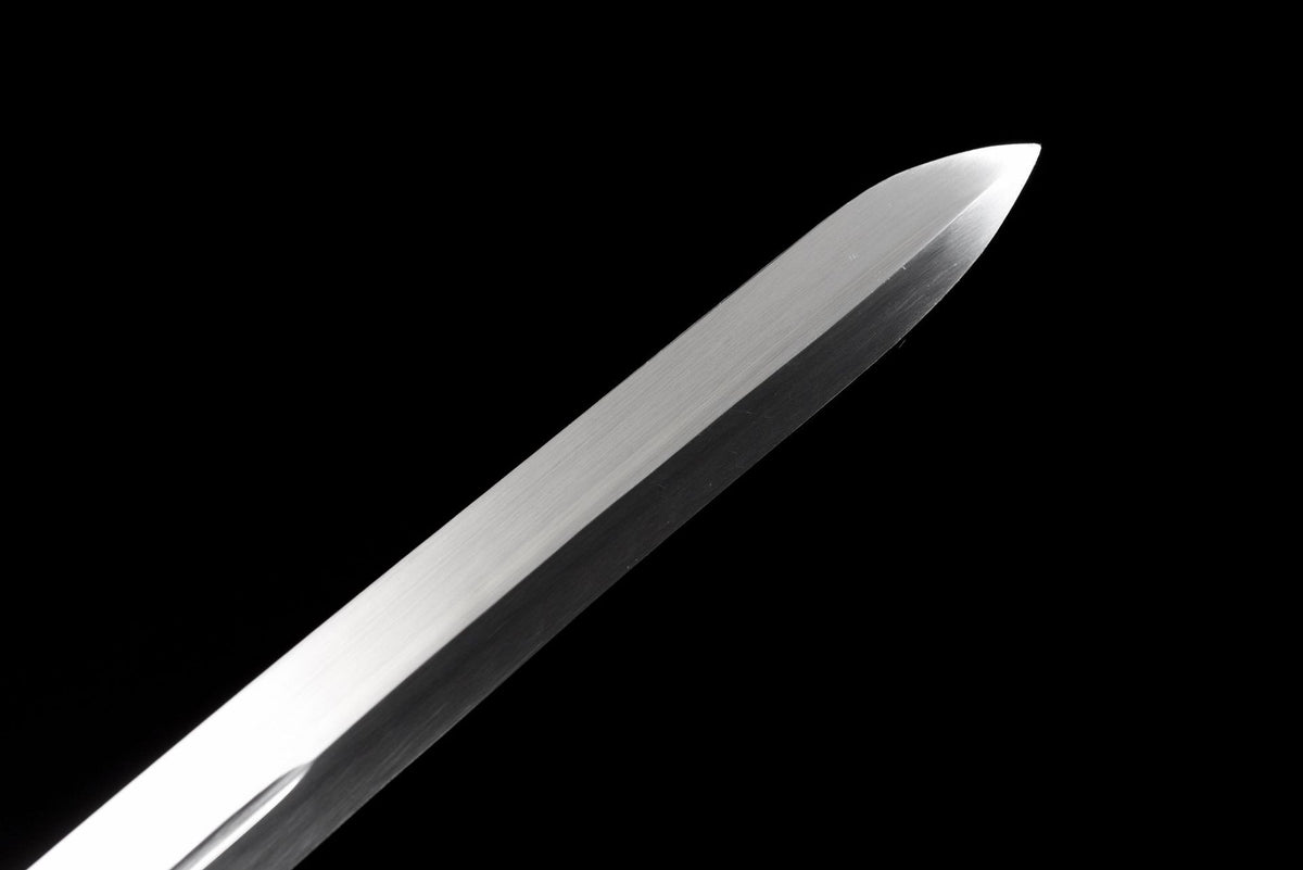 Night Current Katana showing the textured lacquered saya and dark handle