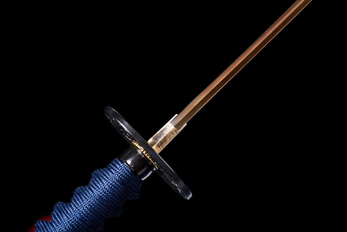 Gilded Blue Katana