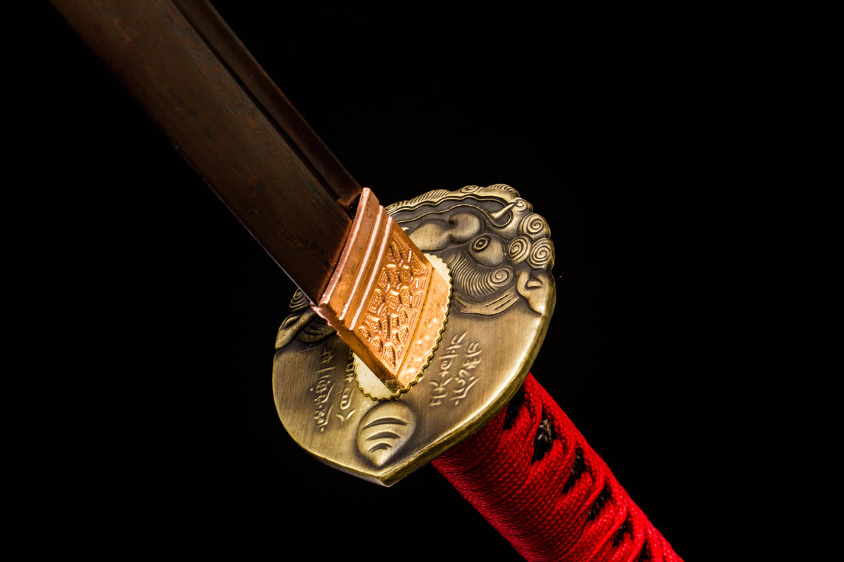 Vermilion Thread Katana