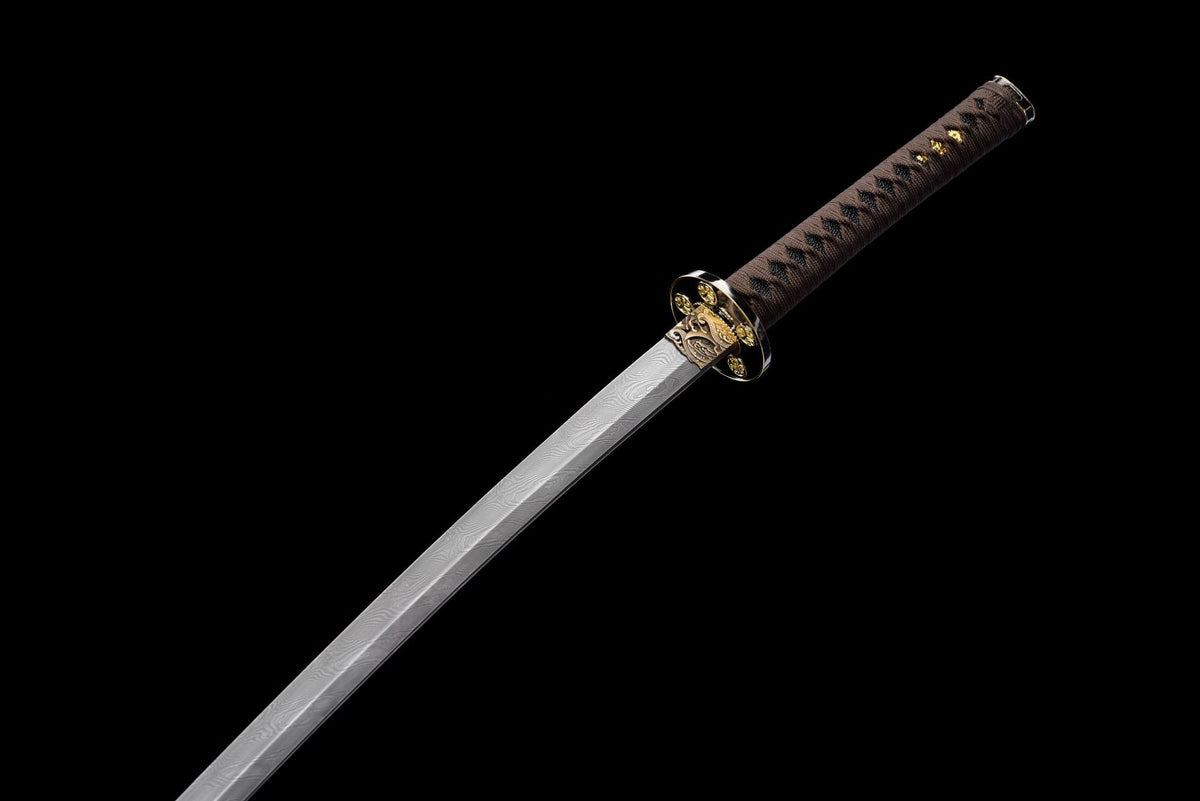 Gilded Pattern Katana