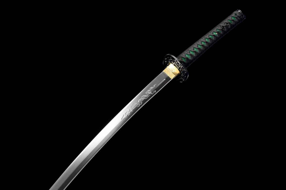 Twin Etching Katana