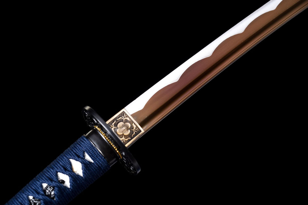 Gilded Blue Katana