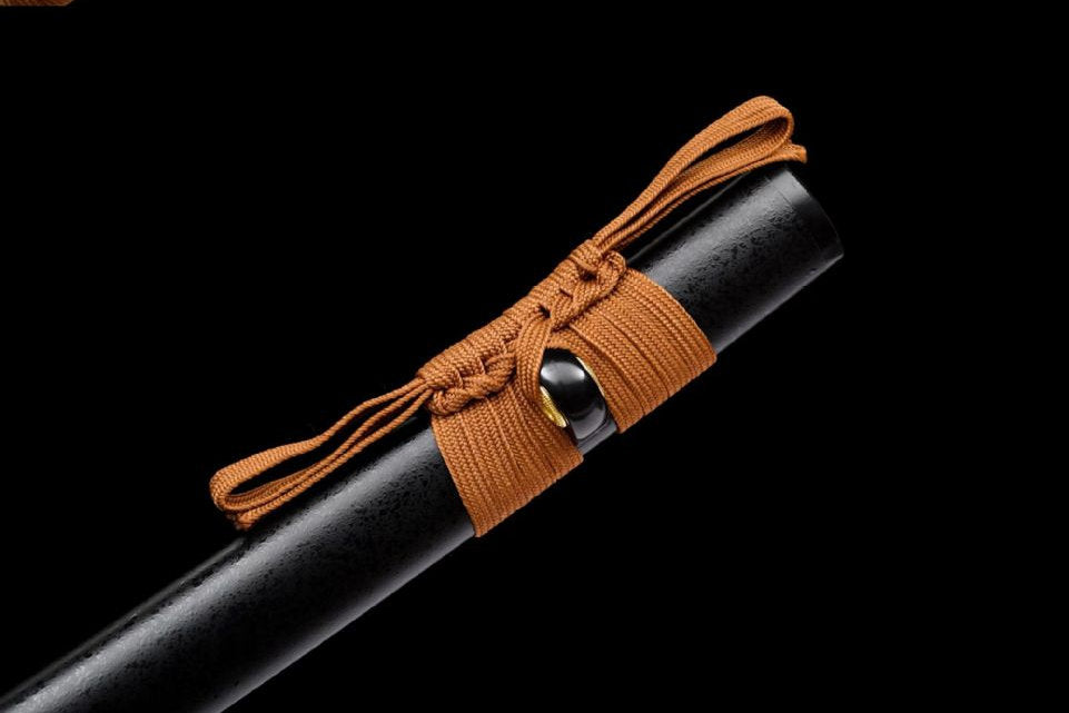 Brown Gold Temper Katana