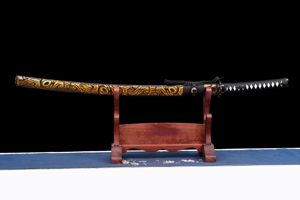 Carved Lacquer Katana