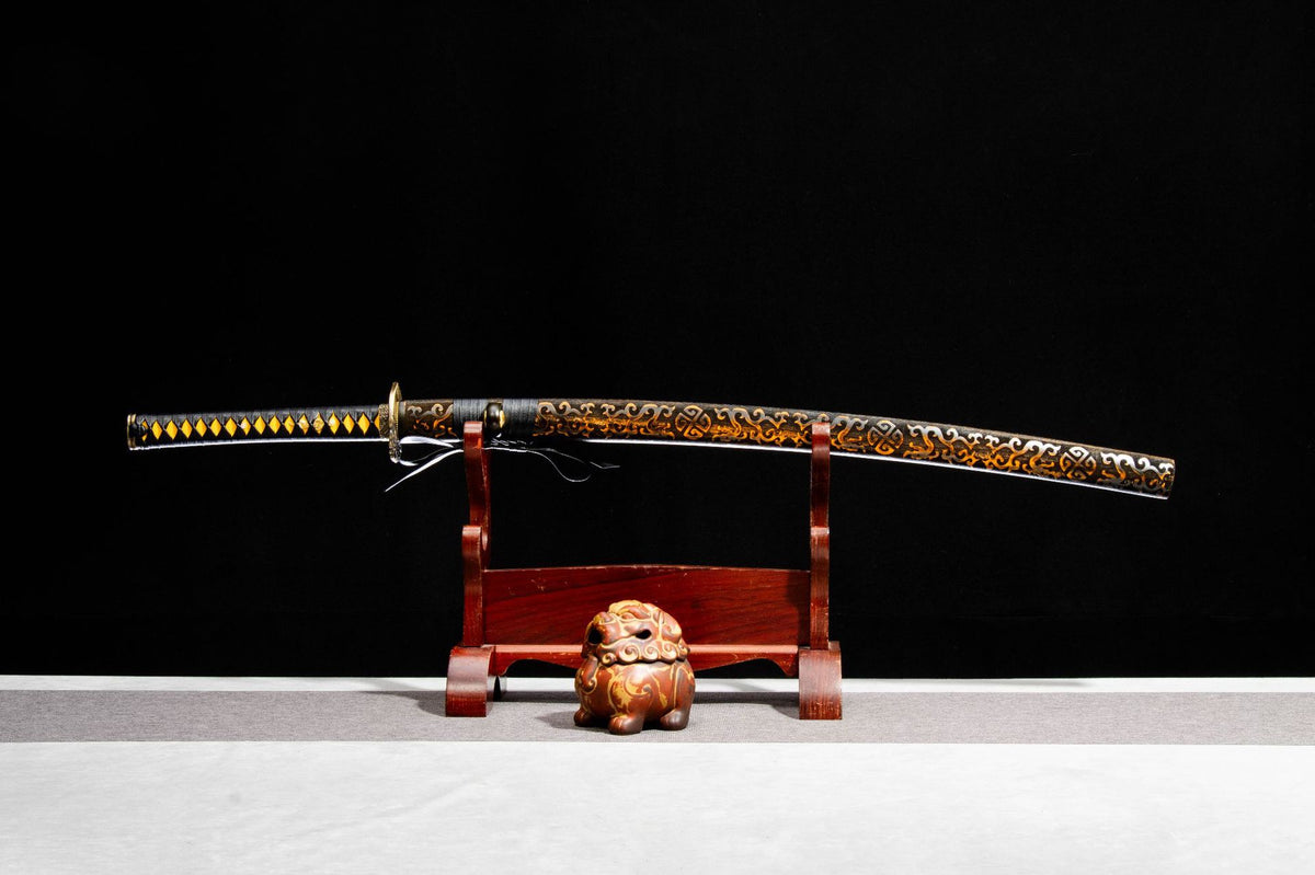 Carved Wood Katana