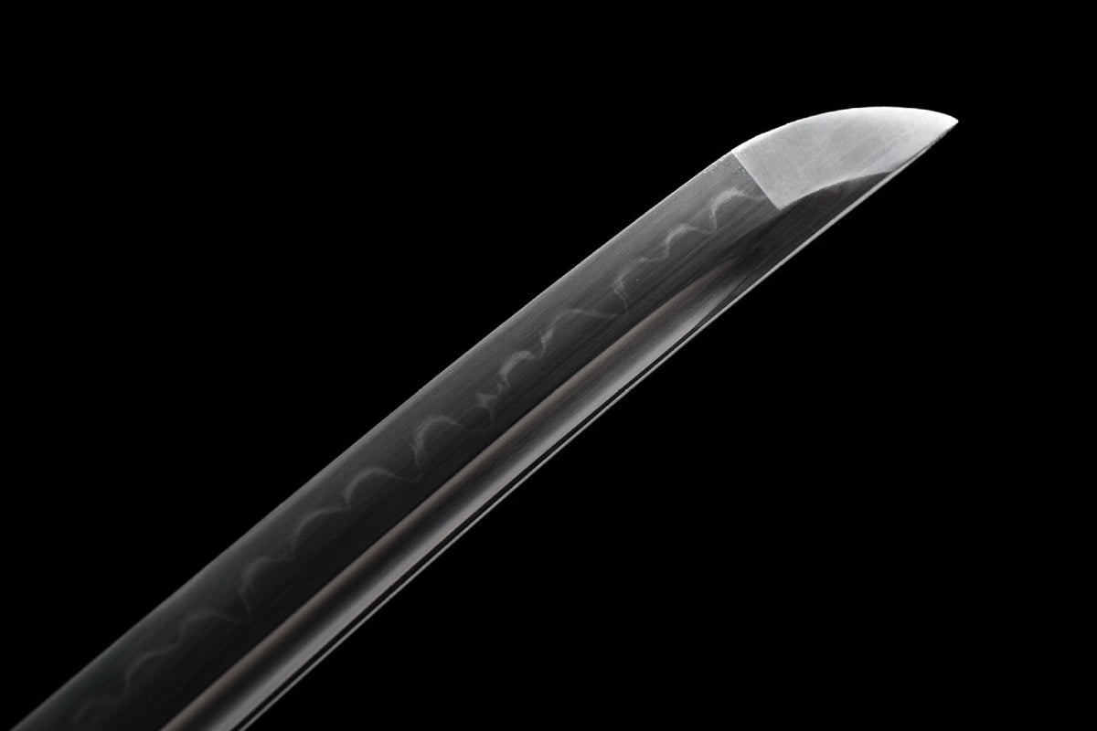 Brown Gold Temper Katana
