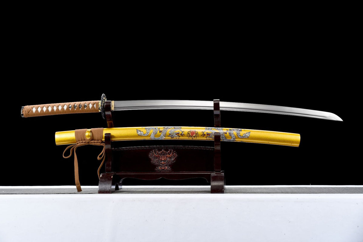 Gilded Carving Katana