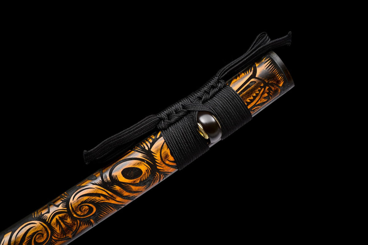 Carved Lacquer Katana