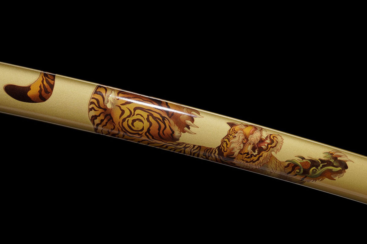Golden Ember Katana