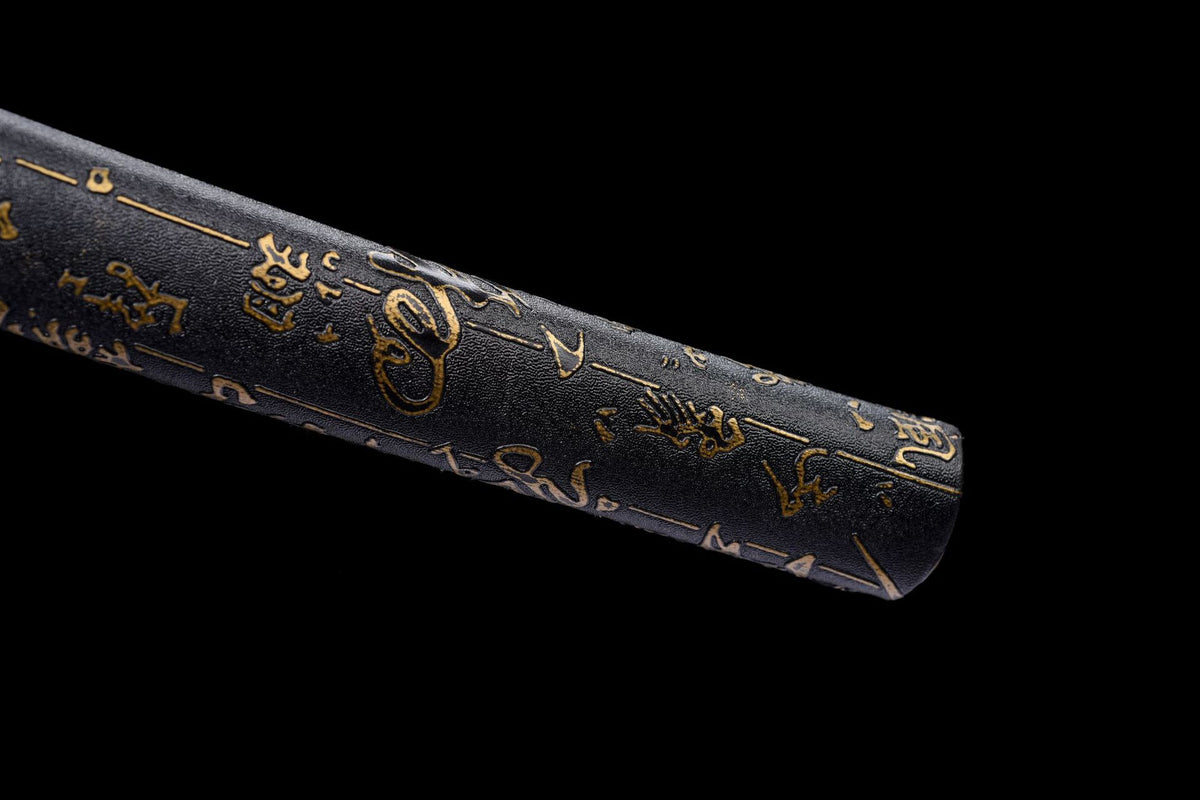Gilded Pattern Katana