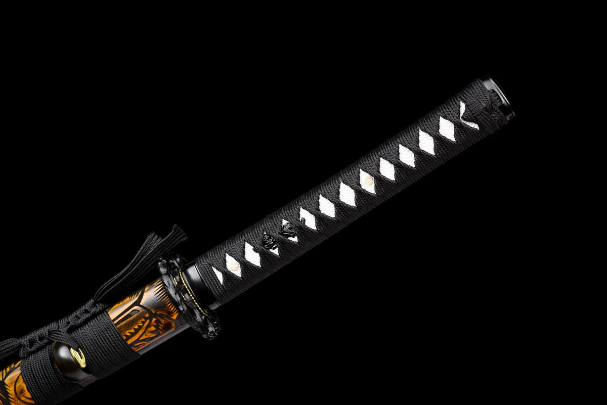 Carved Lacquer Katana