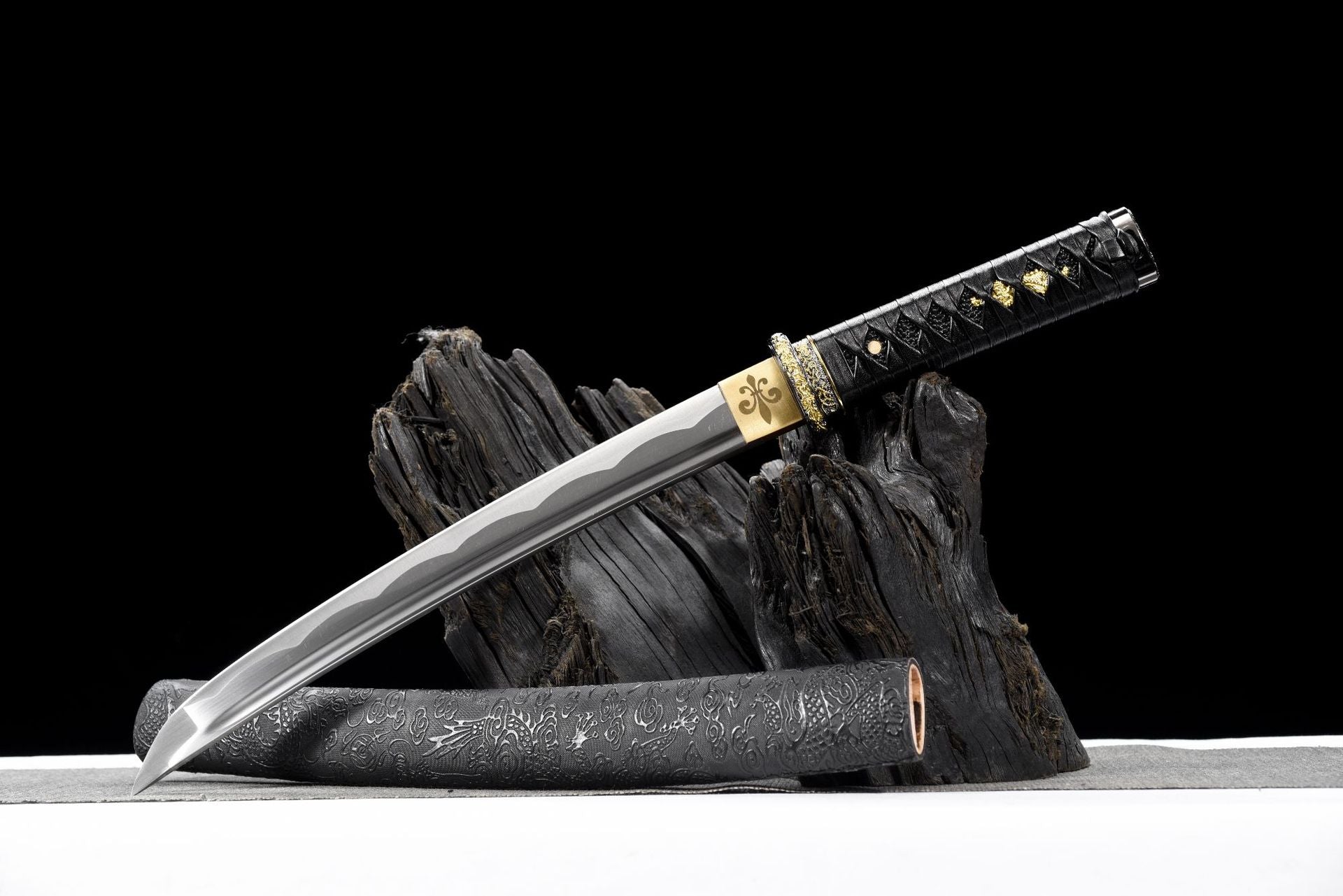 Night Black Wakizashi